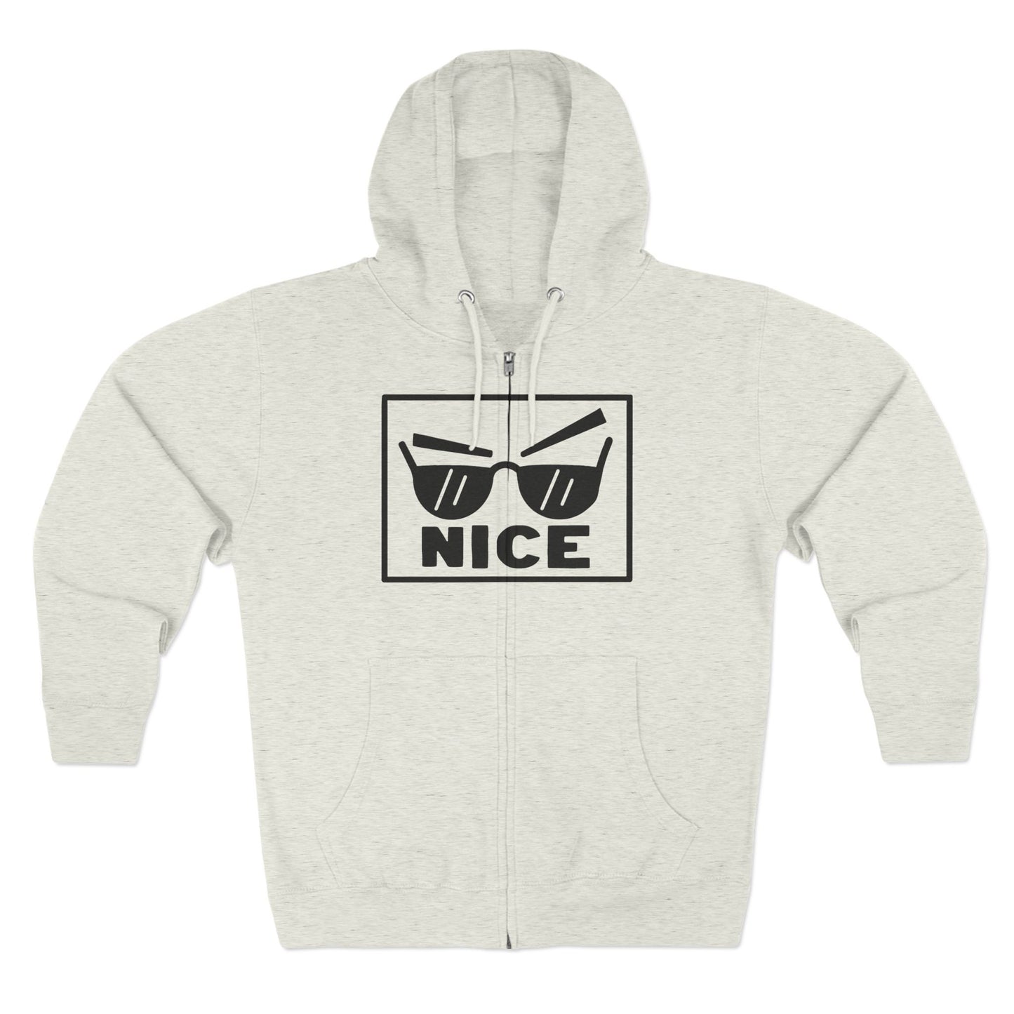 Cool Sunglasses Unisex Zip Hoodie - Streetwear Jacket, Gift for Friends, Casual Outfit, Winter Wear, Men's & Women's Fashion
