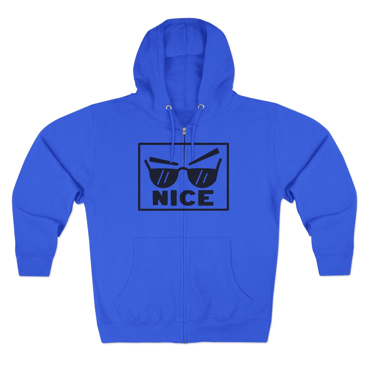 Cool Sunglasses Unisex Zip Hoodie - Streetwear Jacket, Gift for Friends, Casual Outfit, Winter Wear, Men's & Women's Fashion